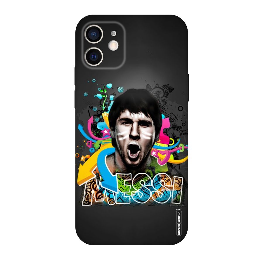 Messi For Argentina Original Polycarbonate Back Case for iPhone 12