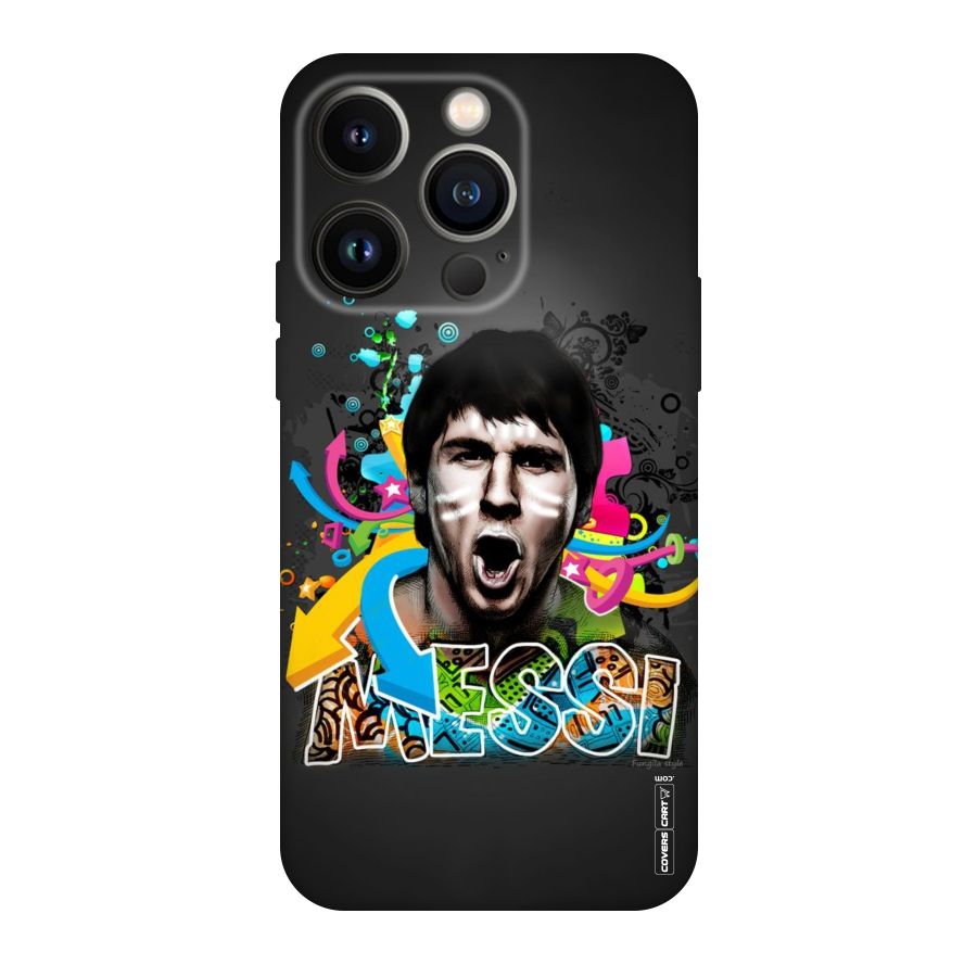 Messi For Argentina Original Polycarbonate Back Case for iPhone 14 Pro