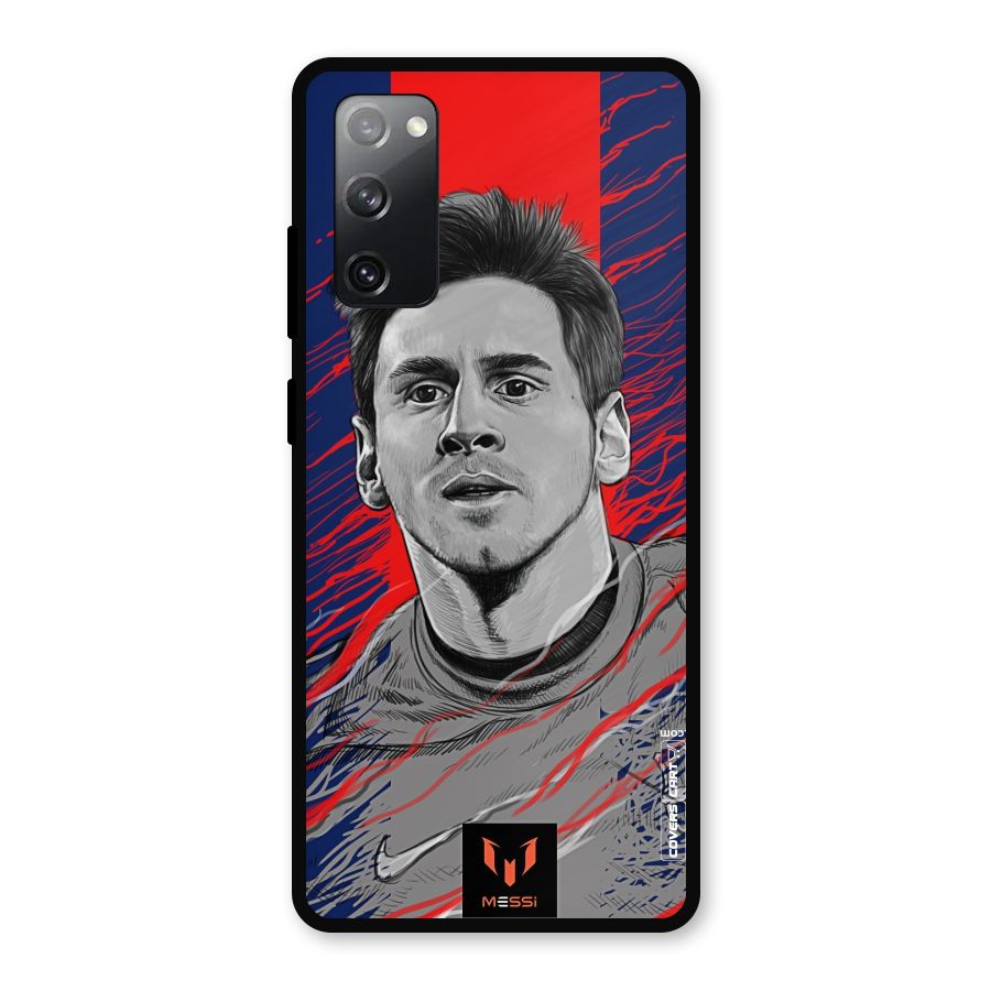 Messi For FCB Metal Back Case for Galaxy S20 FE 5G