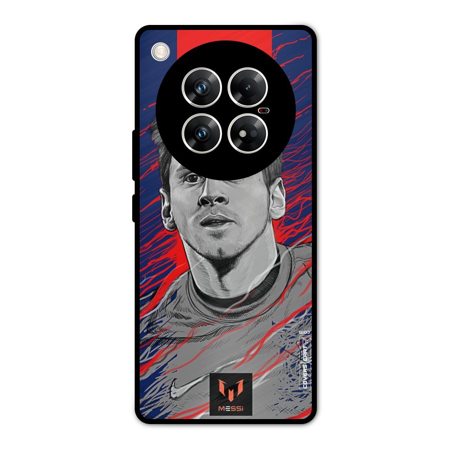 Messi For FCB Metal Back Case for Infinix Zero 40 5G