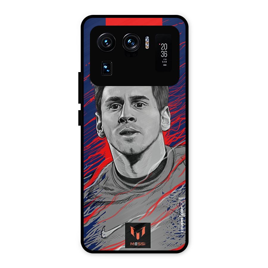 Messi For FCB Metal Back Case for Mi 11 Ultra