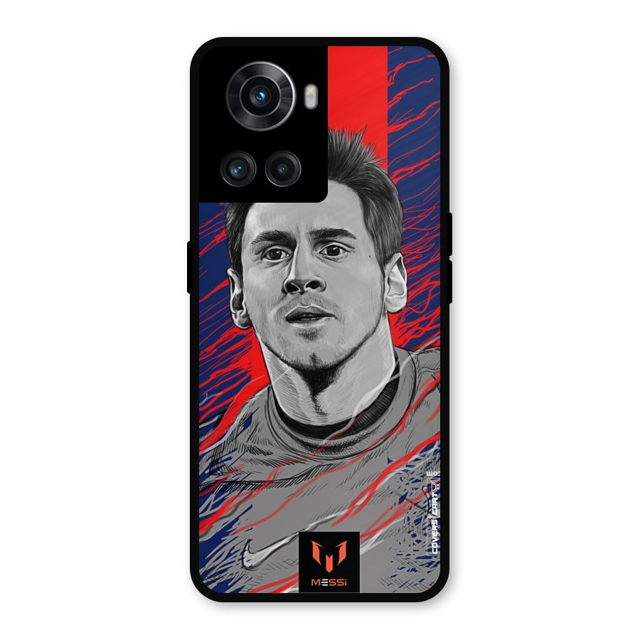 Messi For FCB Metal Back Case for OnePlus 10R