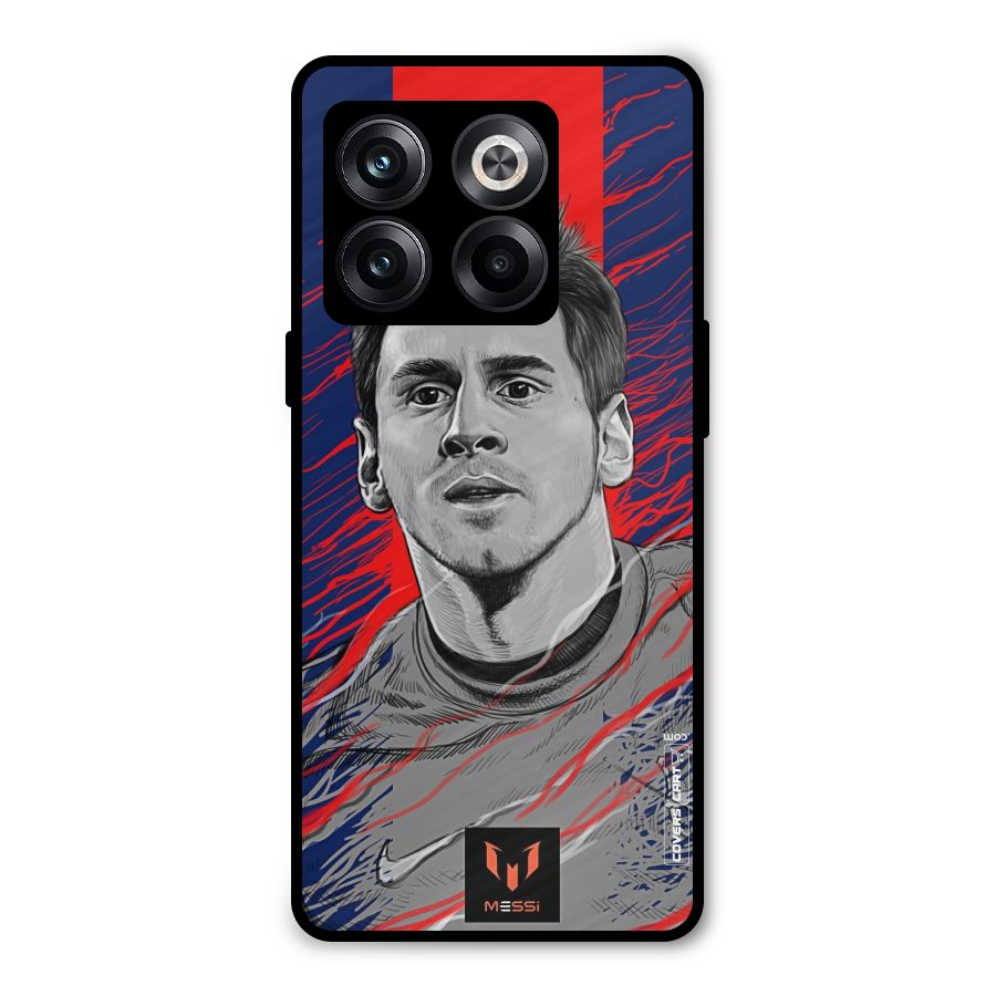 Messi For FCB Metal Back Case for OnePlus 10T
