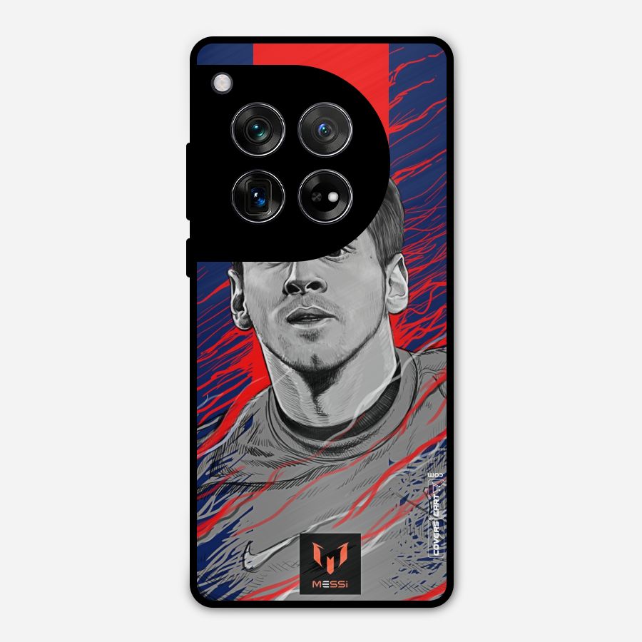 Messi For FCB Metal Back Case for OnePlus 12