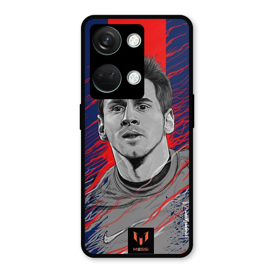 Messi For FCB Metal Back Case for OnePlus Nord 3