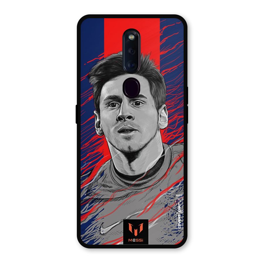 Messi For FCB Metal Back Case for Oppo F11 Pro