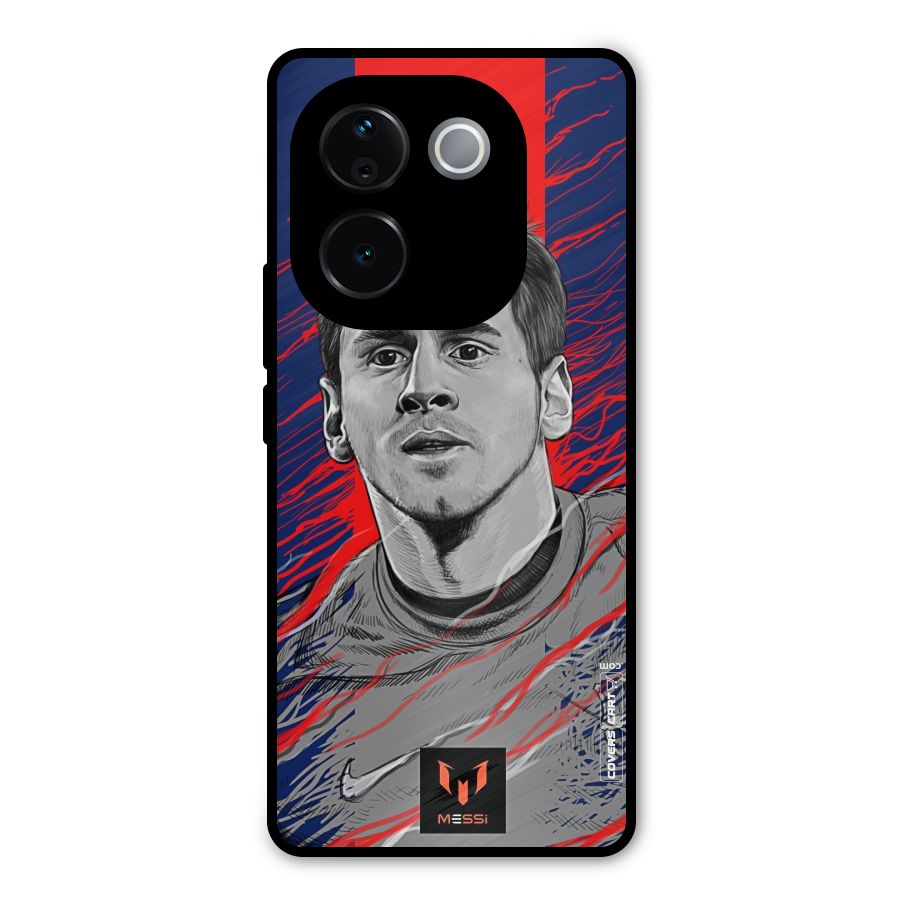 Messi For FCB Metal Back Case for Vivo T3 Pro