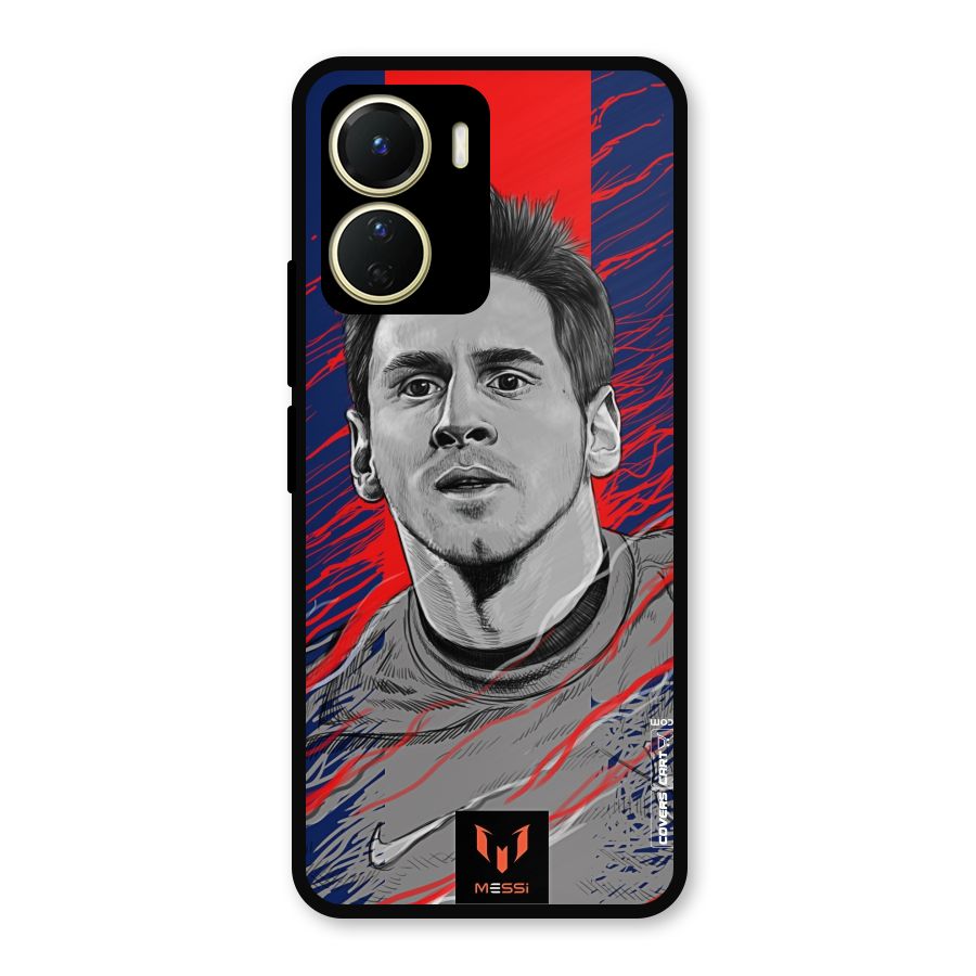 Messi For FCB Metal Back Case for Vivo Y16