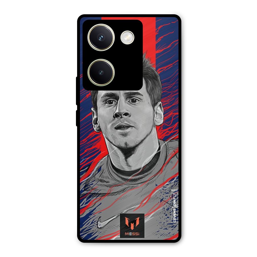 Messi For FCB Metal Back Case for Vivo Y200 Pro