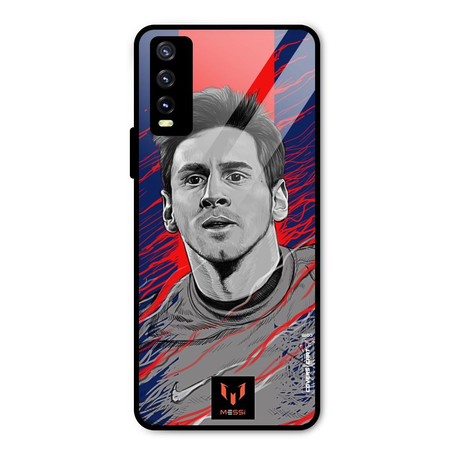 Messi For FCB Metal Back Case for Vivo Y20t