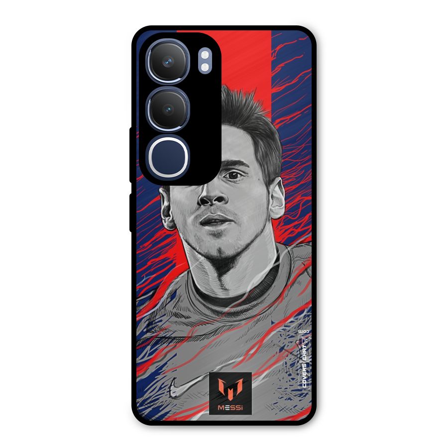 Messi For FCB Metal Back Case for Vivo Y29