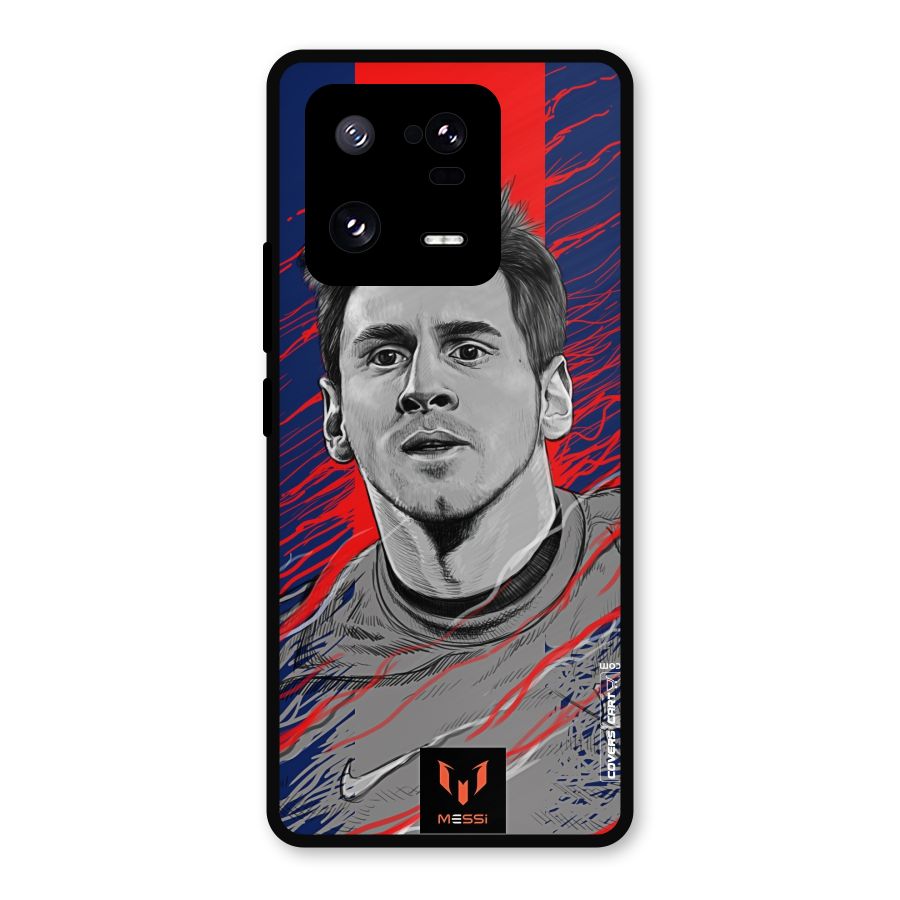 Messi For FCB Metal Back Case for Xiaomi 13 Pro