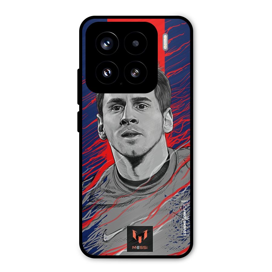 Messi For FCB Metal Back Case for Xiaomi 15