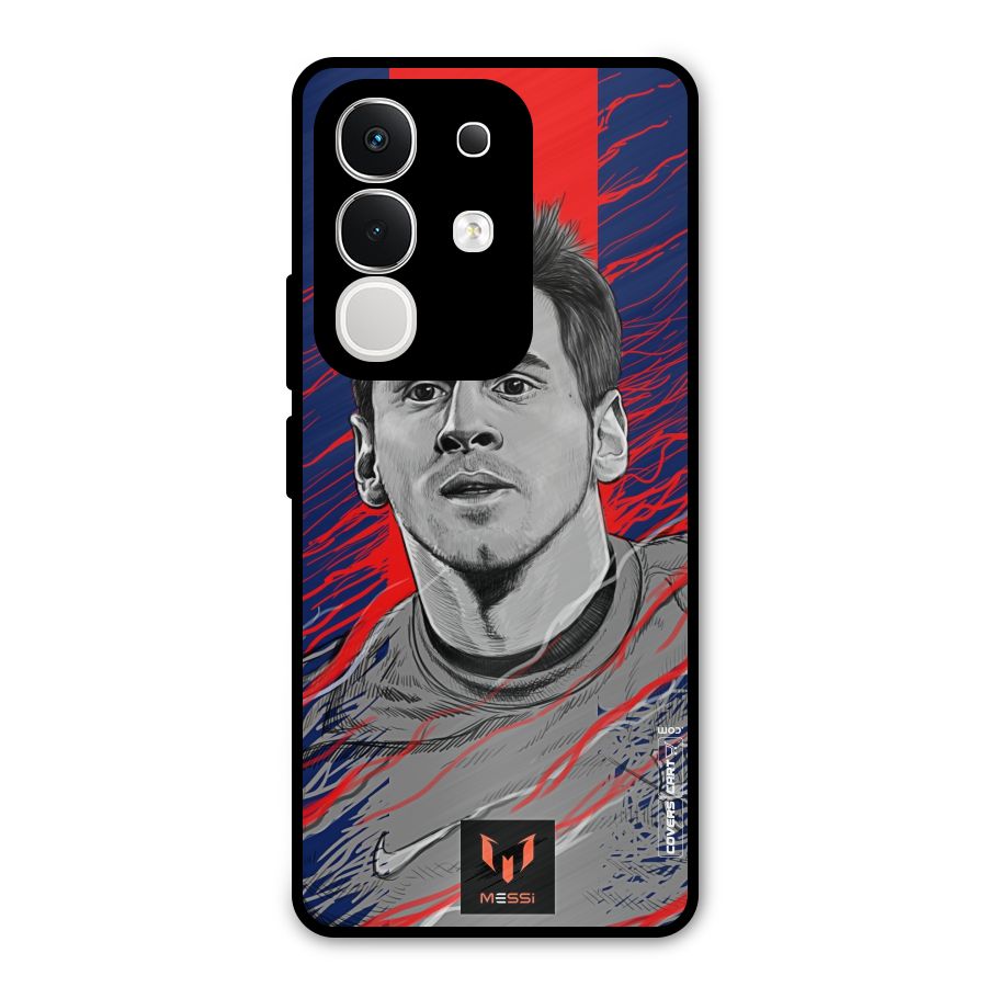 Messi For FCB Metal Back Case for iQOO Z10x