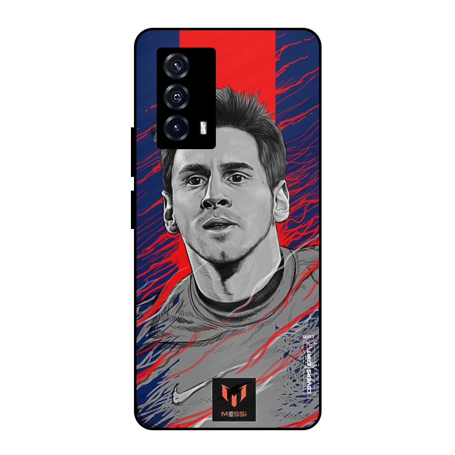 Messi For FCB Metal Back Case for iQOO Z5