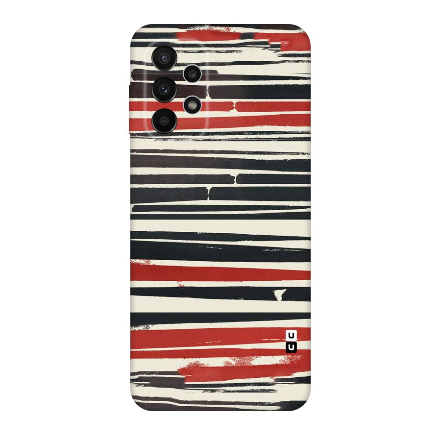 Messy Vintage Stripes Original Polycarbonate Back Case for Galaxy A23