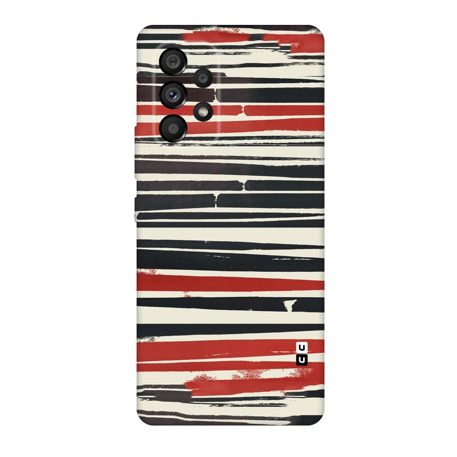 Messy Vintage Stripes Original Polycarbonate Back Case for Galaxy A53 5G