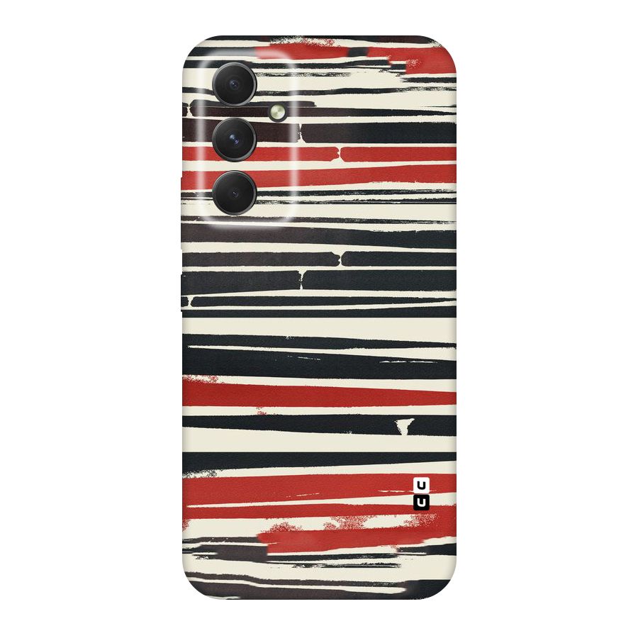 Messy Vintage Stripes Original Polycarbonate Back Case for Galaxy A54