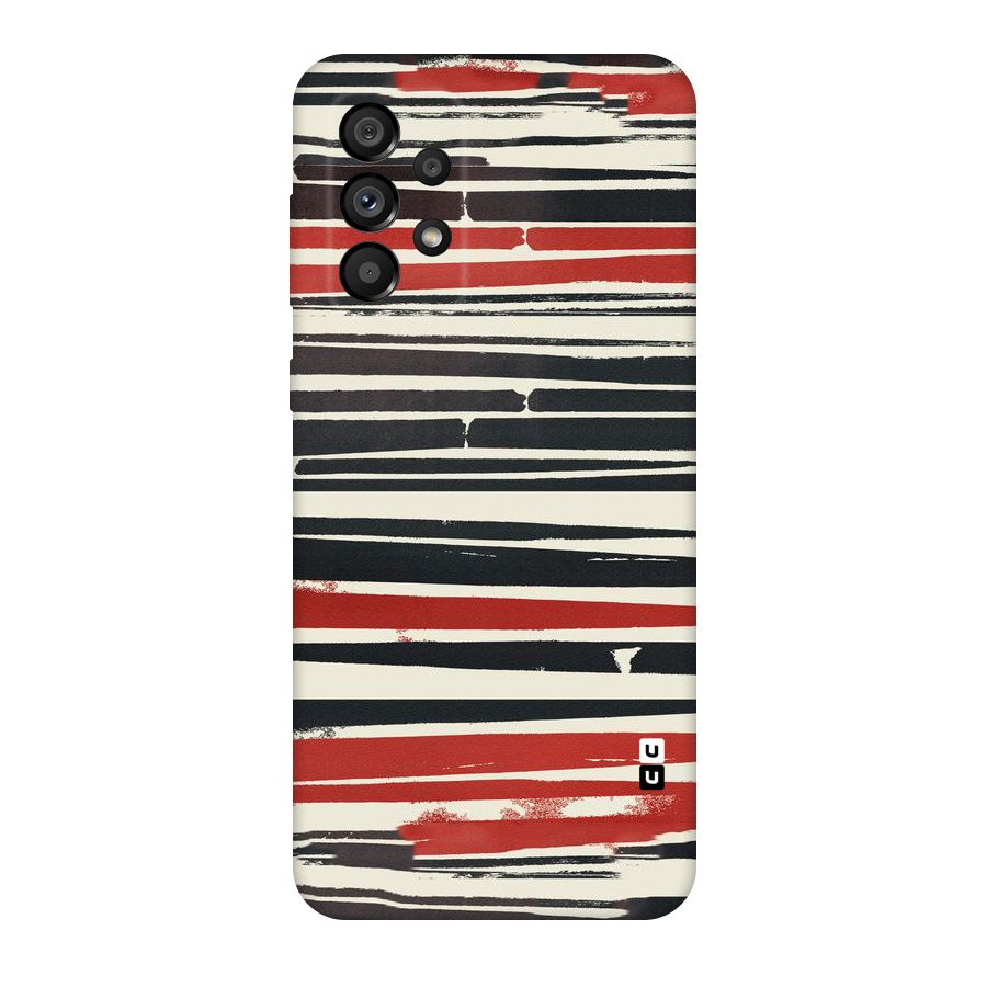 Messy Vintage Stripes Original Polycarbonate Back Case for Galaxy A73 5G