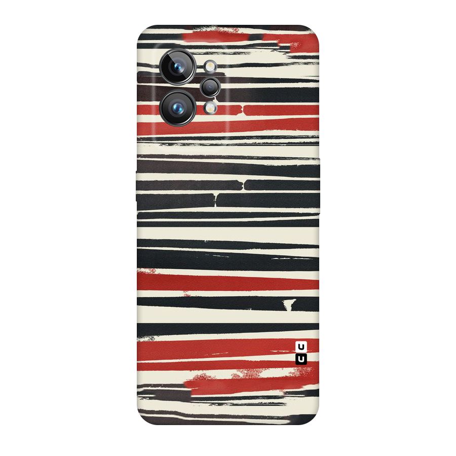 Messy Vintage Stripes Original Polycarbonate Back Case for Realme GT2 Pro