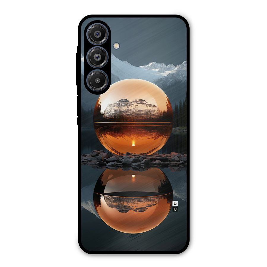 Metal Moon Metal Back Case for Galaxy A16 5G