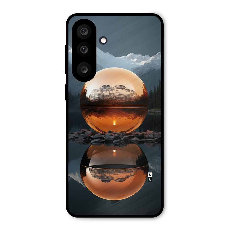 Metal Moon Metal Back Case for Galaxy F56