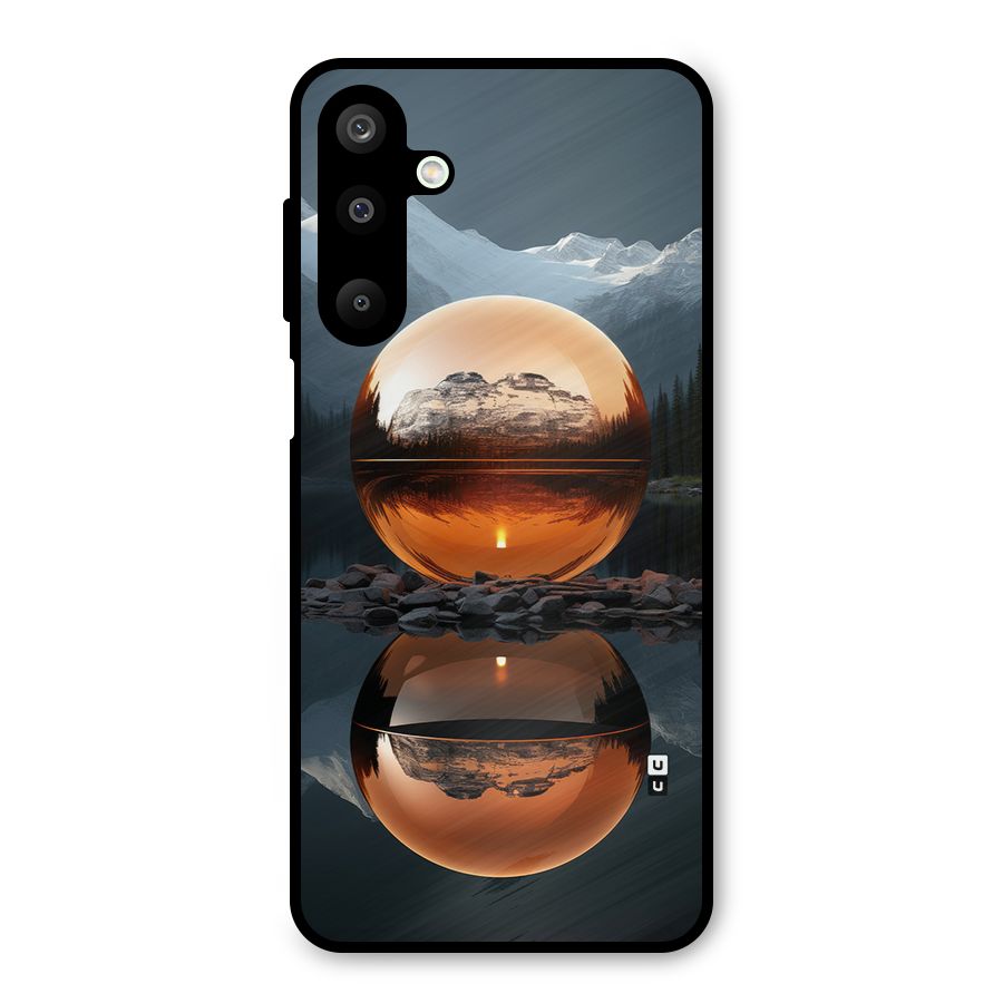 Metal Moon Metal Back Case for Galaxy M16