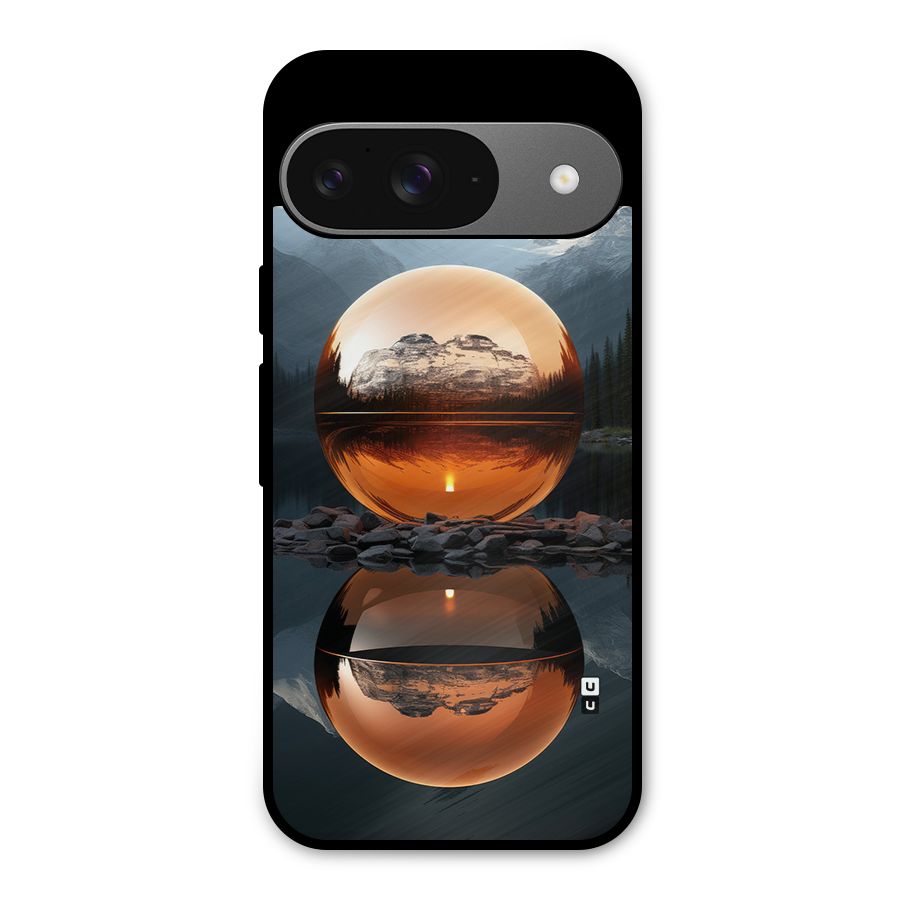 Metal Moon Metal Back Case for Google Pixel 9