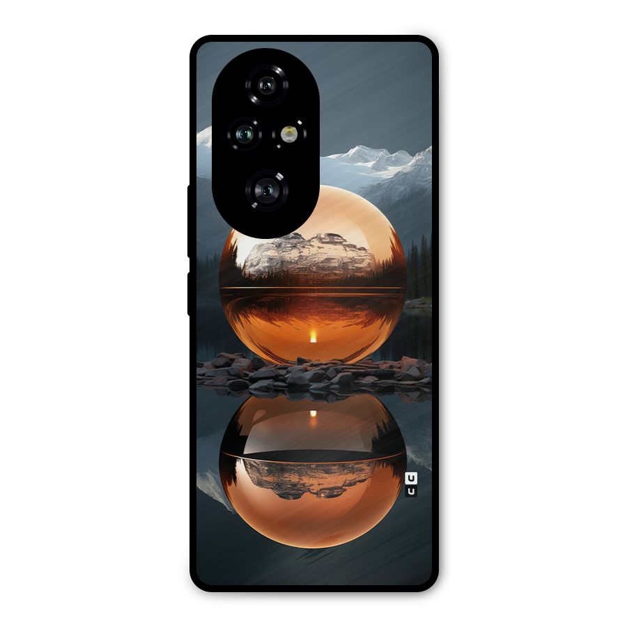 Metal Moon Metal Back Case for Honor 200 Pro