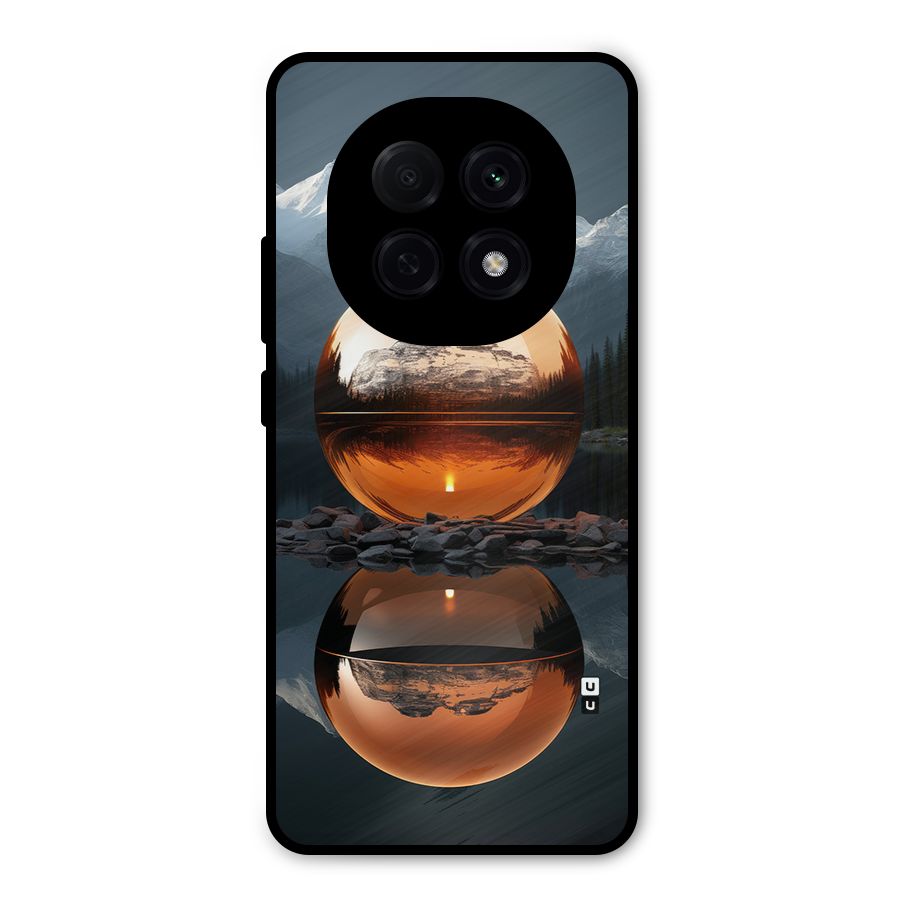 Metal Moon Metal Back Case for Oppo F29 Pro