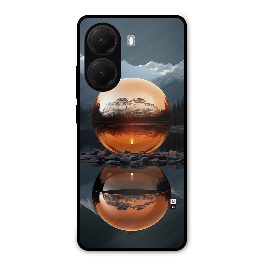 Metal Moon Metal Back Case for Poco X7 Pro