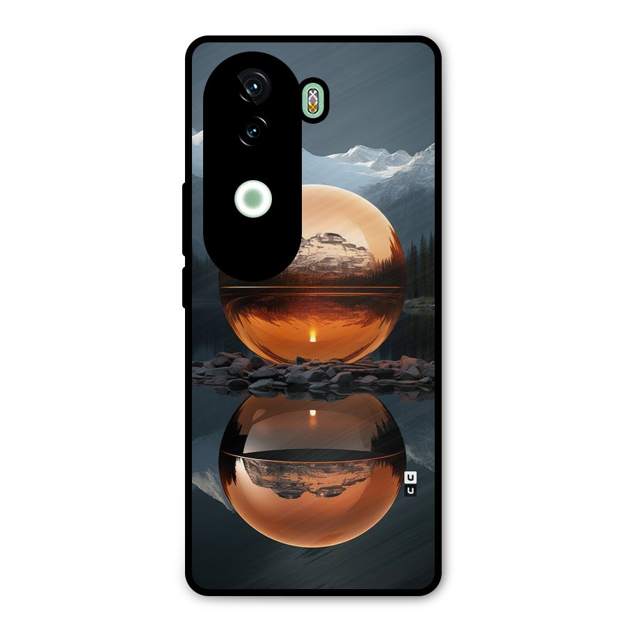 Metal Moon Metal Back Case for Vivo V40e