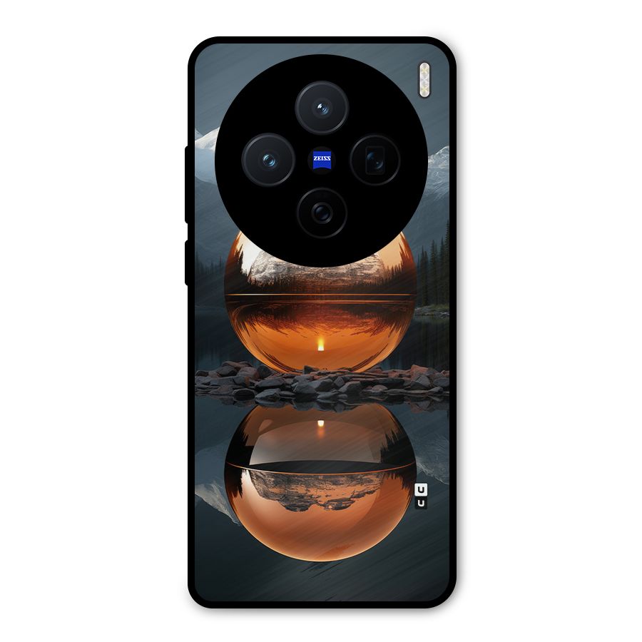 Metal Moon Metal Back Case for Vivo X200
