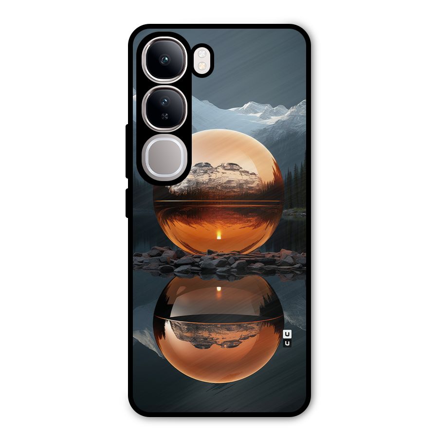 Metal Moon Metal Back Case for Vivo Y300
