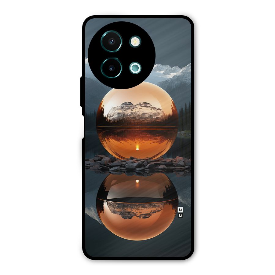 Metal Moon Metal Back Case for Vivo Y58