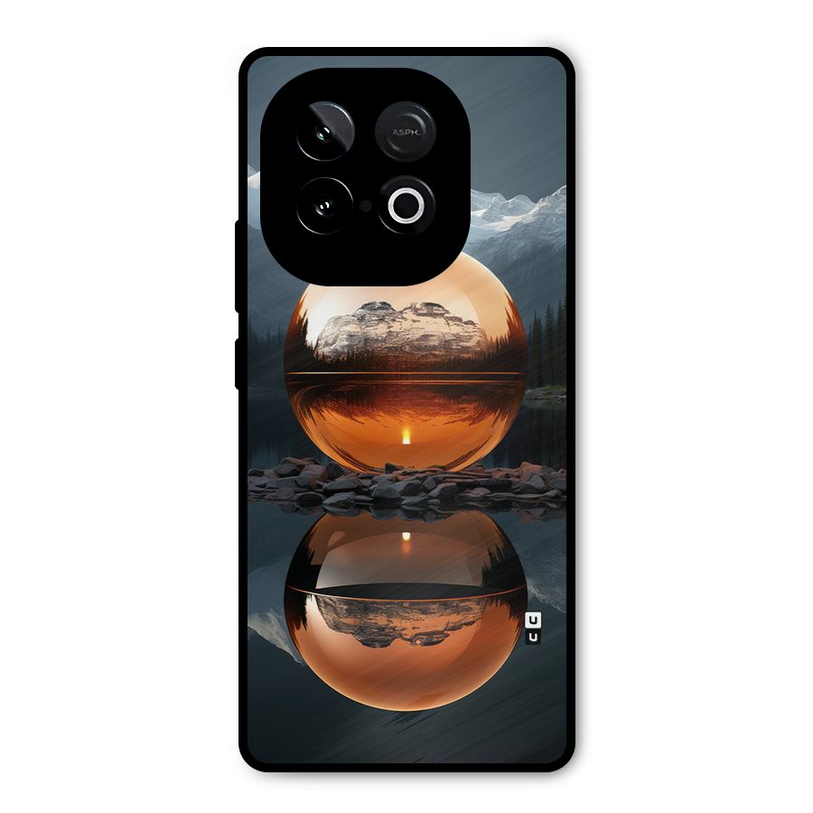 Metal Moon Metal Back Case for iQOO Neo 10