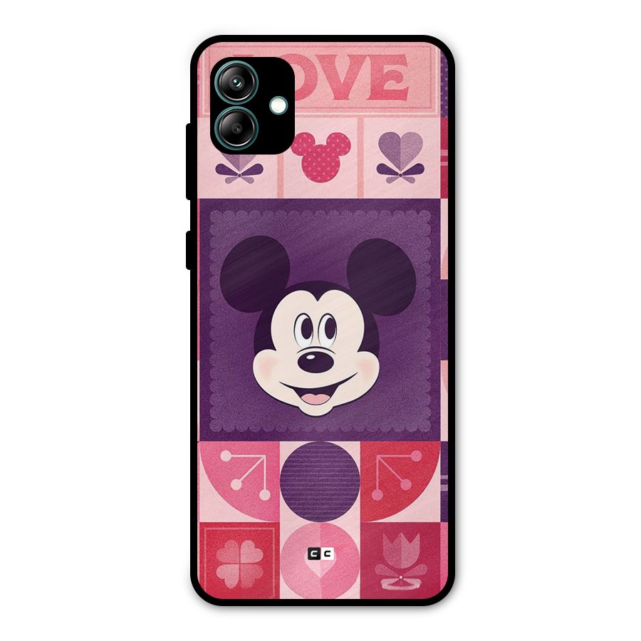 Mice In Love Metal Back Case for Galaxy A04
