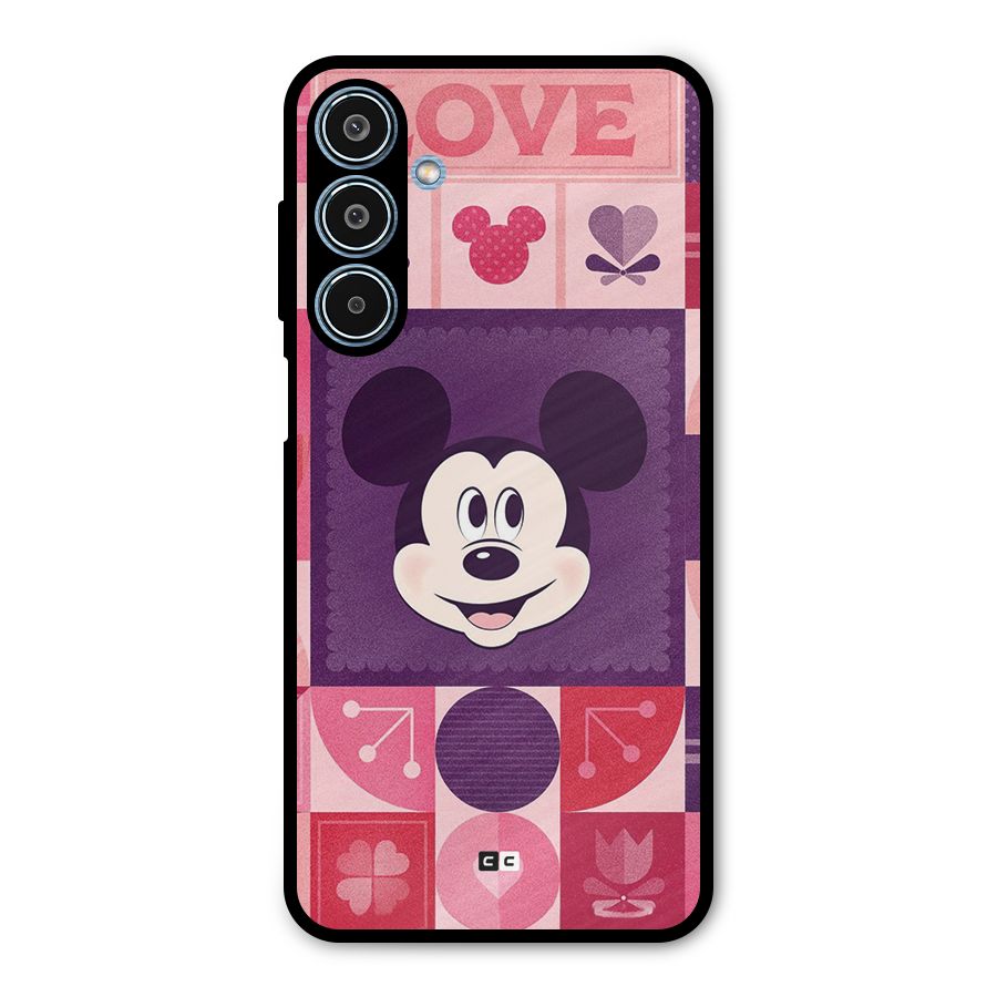 Mice In Love Metal Back Case for Galaxy M35