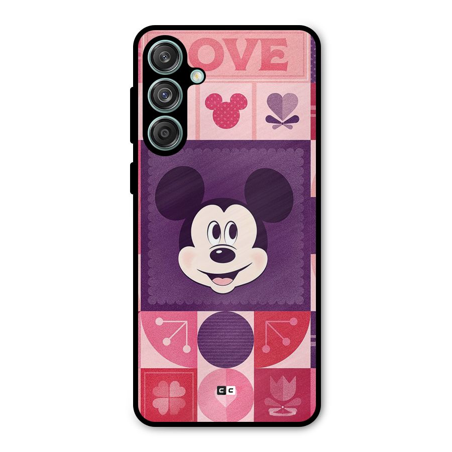 Mice In Love Metal Back Case for Galaxy M55 5G