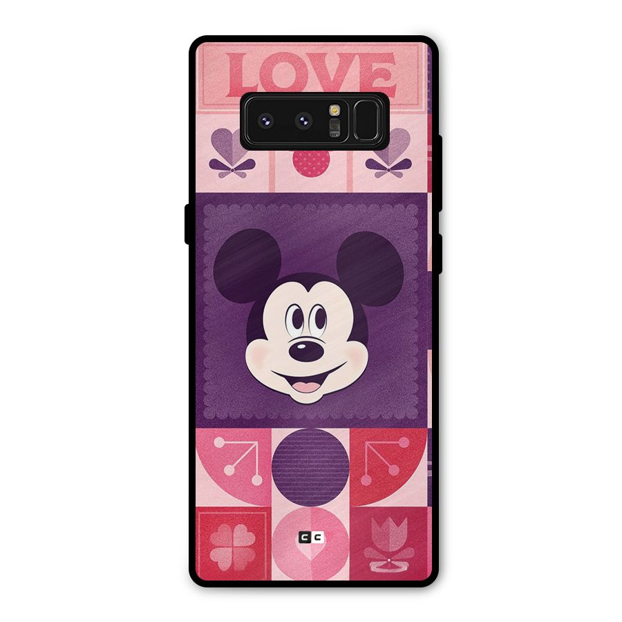Mice In Love Metal Back Case for Galaxy Note 8