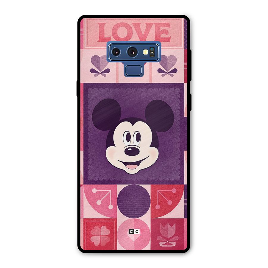 Mice In Love Metal Back Case for Galaxy Note 9