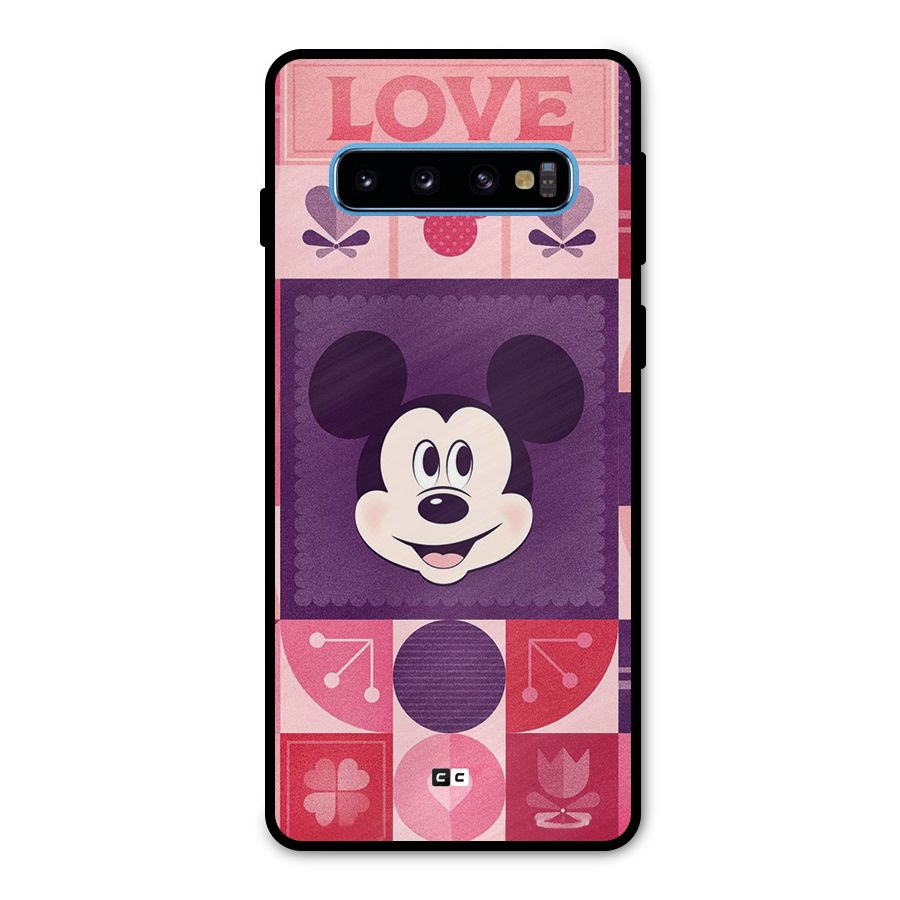 Mice In Love Metal Back Case for Galaxy S10