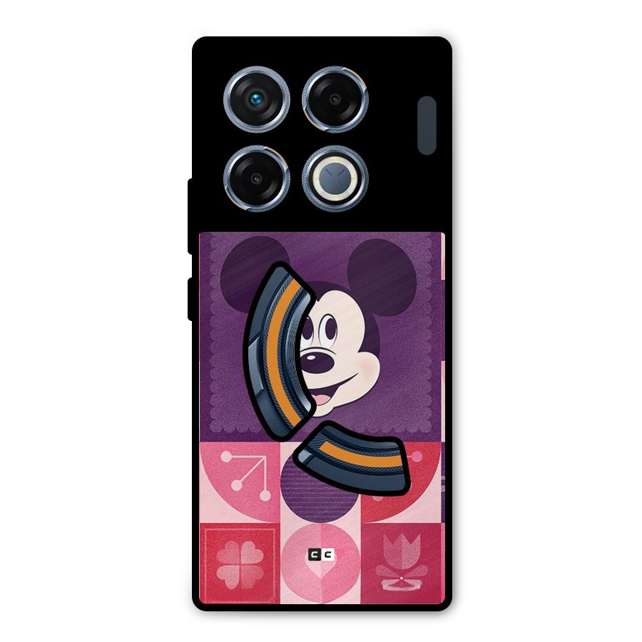 Mice In Love Metal Back Case for Infinix GT 20 Pro