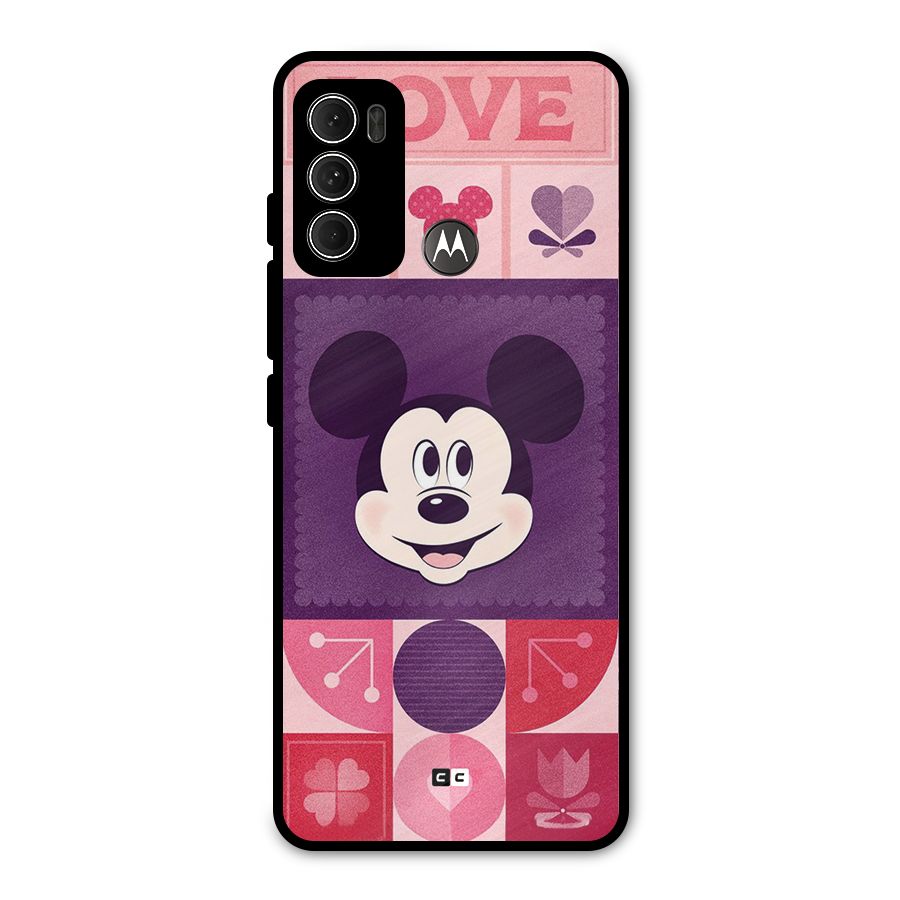 Mice In Love Metal Back Case for Moto G60