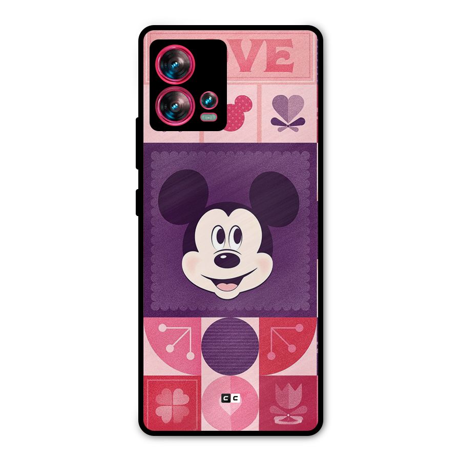 Mice In Love Metal Back Case for Motorola Edge 30 Fusion