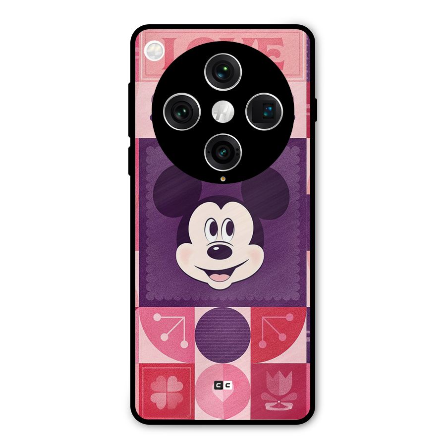 Mice In Love Metal Back Case for Oppo Find X8 Pro