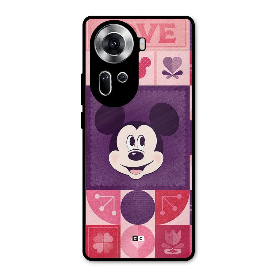 Mice In Love Metal Back Case for Oppo Reno11 5G