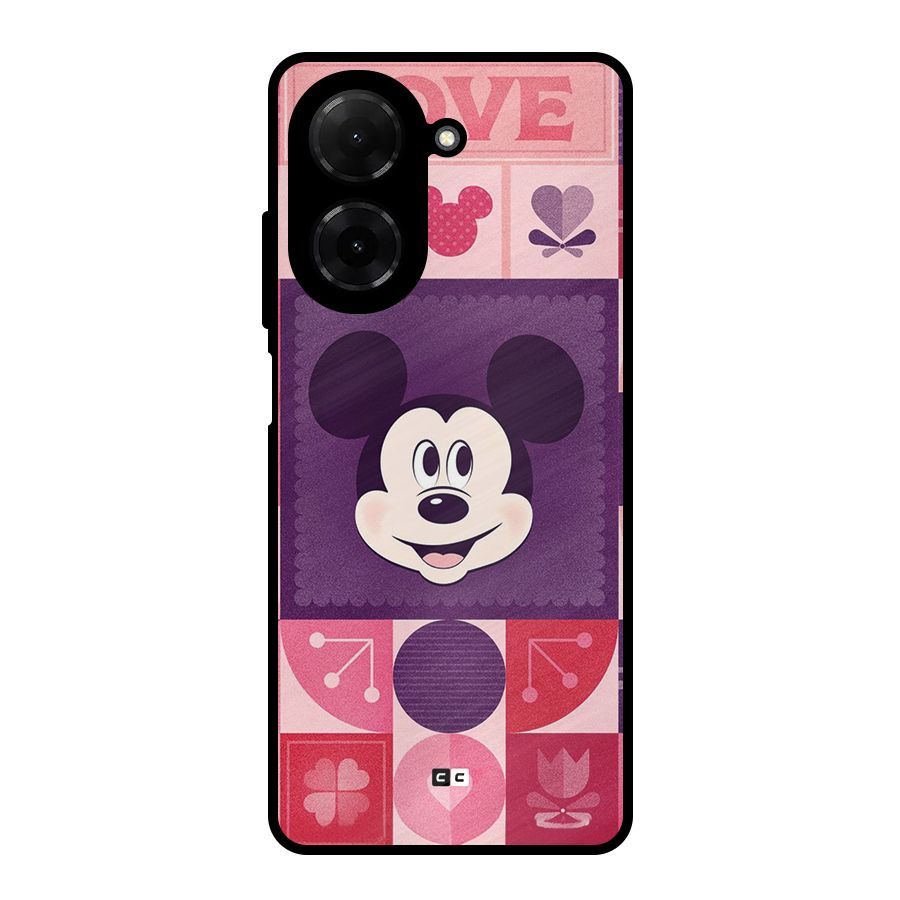 Mice In Love Metal Back Case for Poco C71