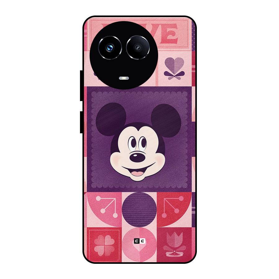 Mice In Love Metal Back Case for Realme 11X