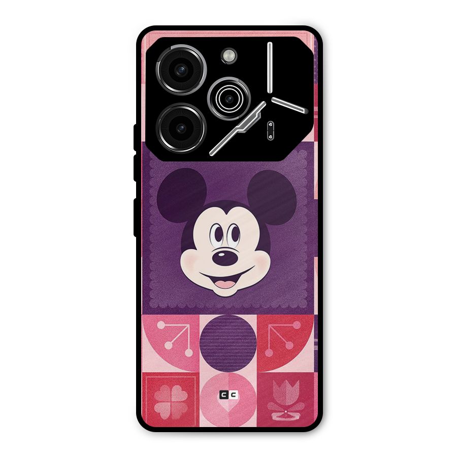 Mice In Love Metal Back Case for Tecno Pova 6 Pro